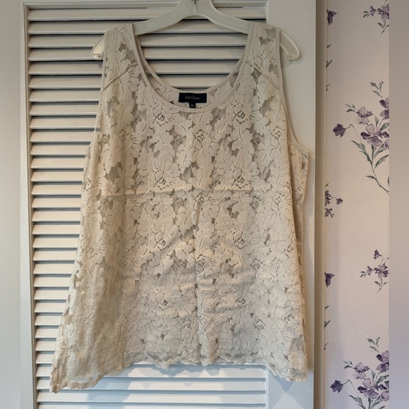 NWOT Karen Kane Lace Tank in Size 2X - Picture 1 of 6